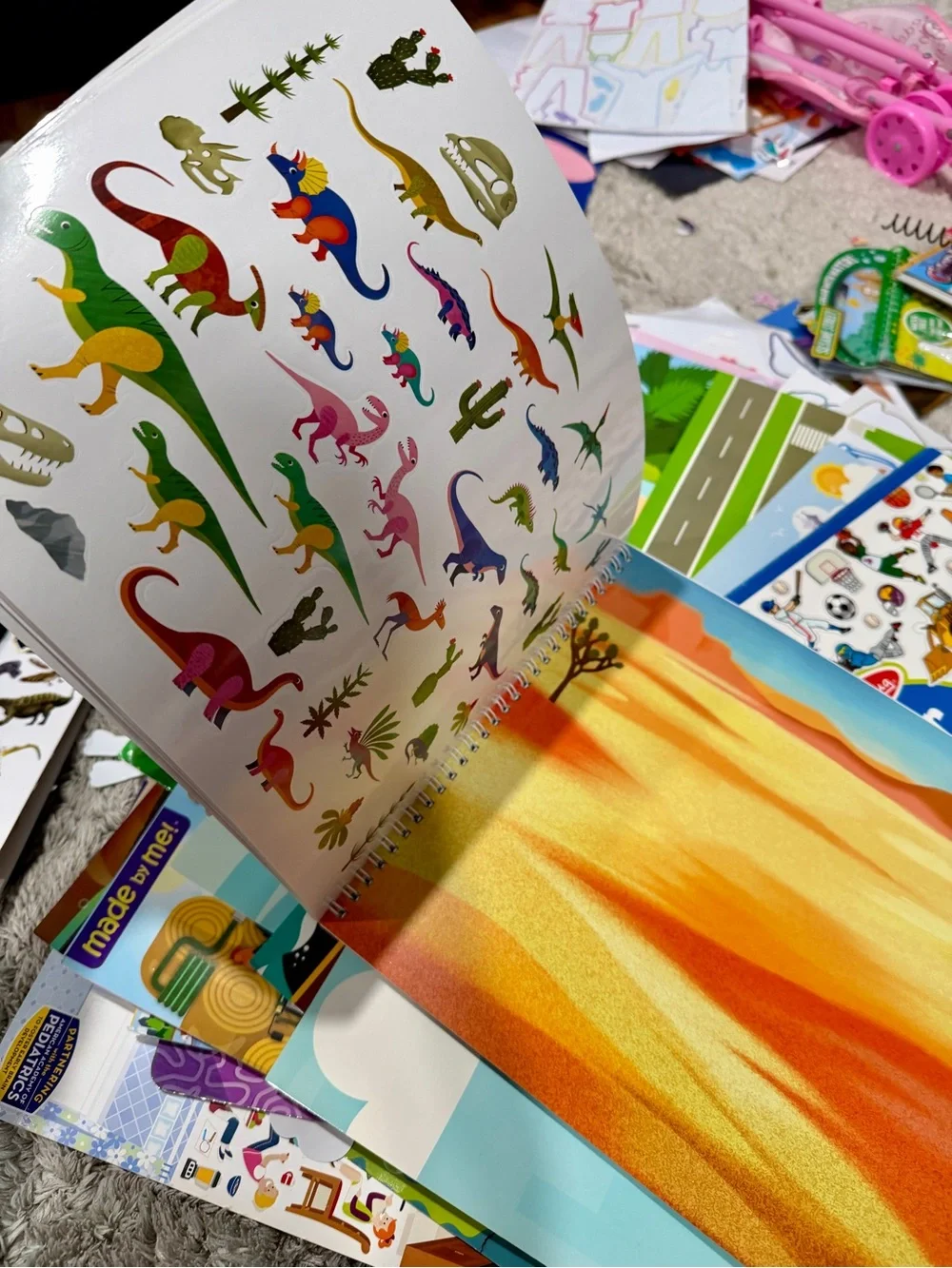 Children's Board Books - Bright Yellow & Multicolor Set